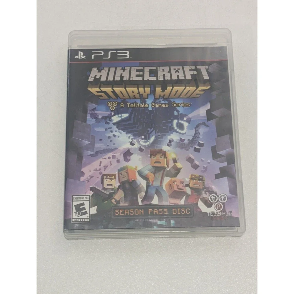 Minecraft Story Mode Season Pass‎ Disc (Sony PlayStation 3, 2015) PS3